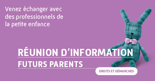 Réunion d'information collective pour les futurs parents (secteur m2A)