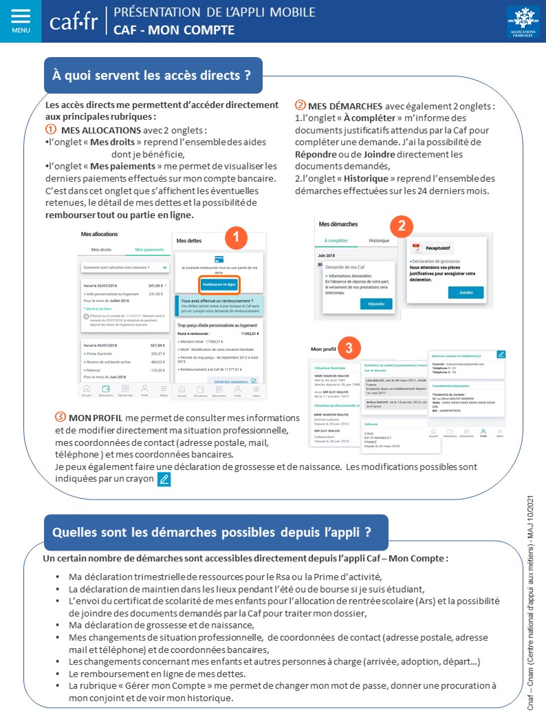 Compte caf se connecter