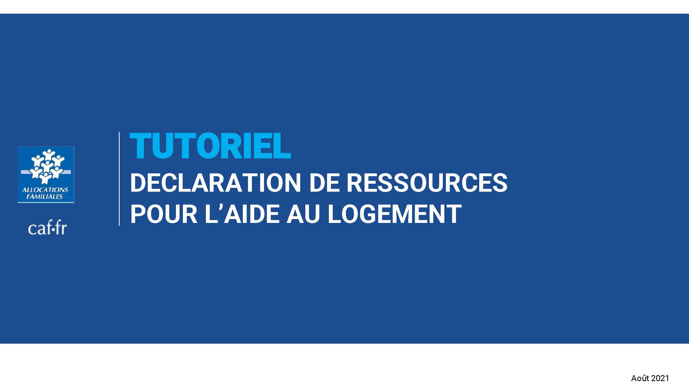 déclaration de ressources aide personnelle au logement | Bienvenue sur ...