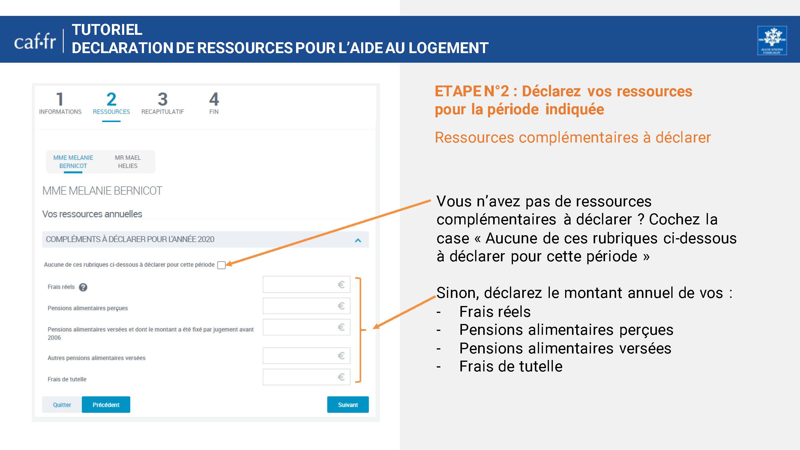 déclaration de ressources aide personnelle au logement | Bienvenue sur ...