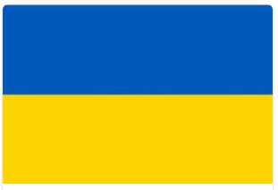 drapeau bleu et jaune