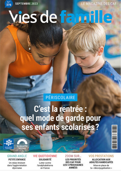 Découvrez le magazine "Vies de Famille" de septembre 2023