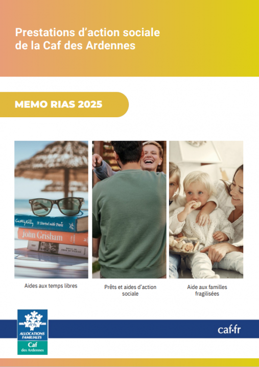 Mémo Règlement intérieur d'Action Sociale familles 2025