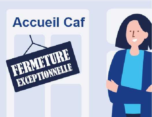 Fermeture exceptionnelle de l'accueil