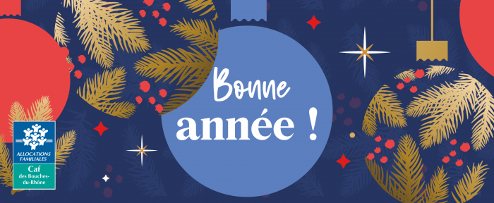 Boules de fêtes Bonne année