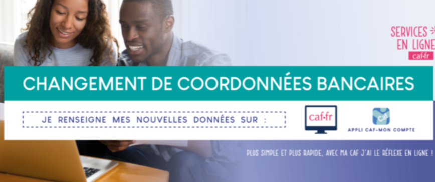 Changement de coordonnées bancaires 