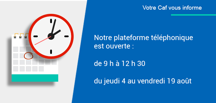 Ouverture de notre service téléphonique (3230)