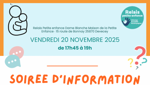 Réunion d'information : Modes d'accueil, enfance et parentalité à Devecey