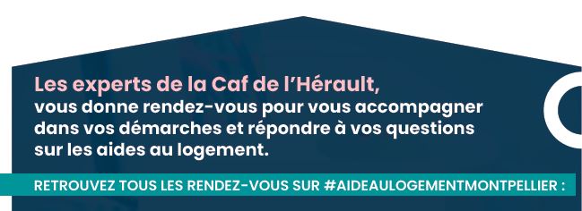 La Caf de l'Hérault vient à votre rencontre !