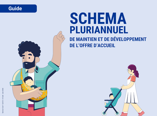 Image illustration - Guide schéma pluriannuel de maintien et de développement de l'offre d'accueil du jeune enfant