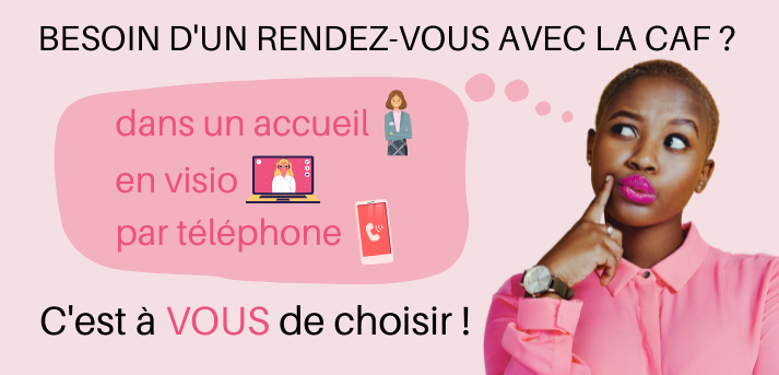 Désormais, trois types de rendez-vous sont possibles : sur site , en visio ou par téléphone.