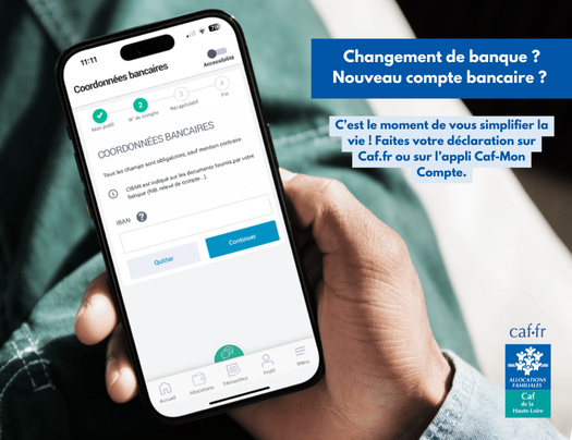 Changement de coordonnées bancaires : j'adopte le bon réflexe ! 