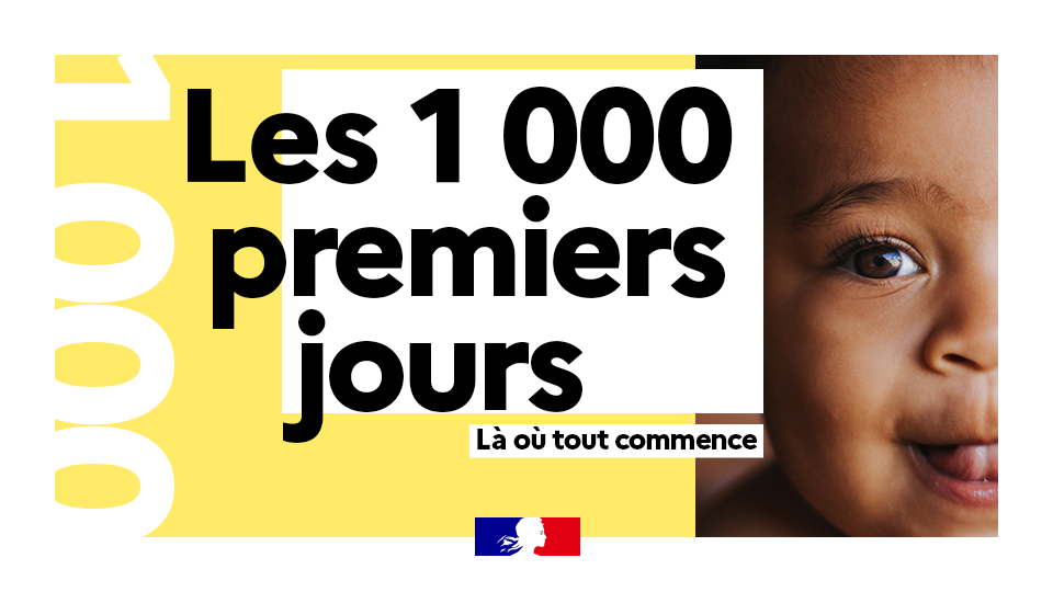 infographie "Les 1000 premiers jours"