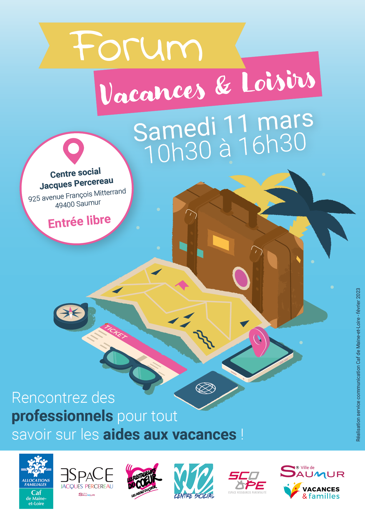 affiche forum vacances 