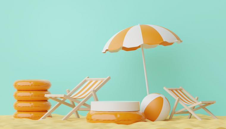 infographie illustrant les vacances