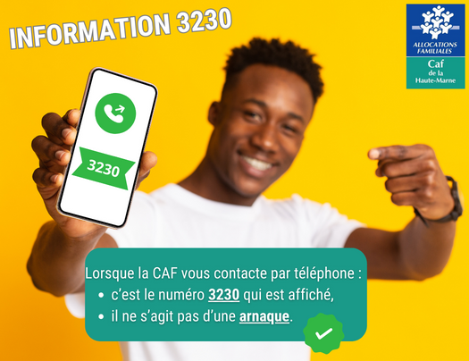 3230 : un numéro à enregistrer