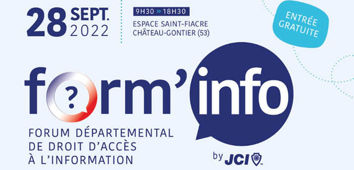 Affiche annonce du forum Form'info