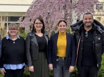 Photo de la présidente et des 3 vice présidents