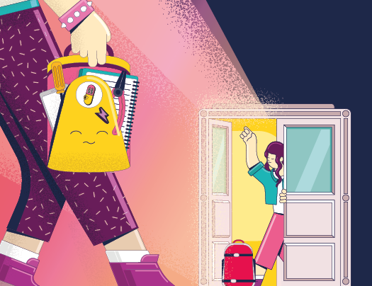 Visuel allocation de rentrée scolaire