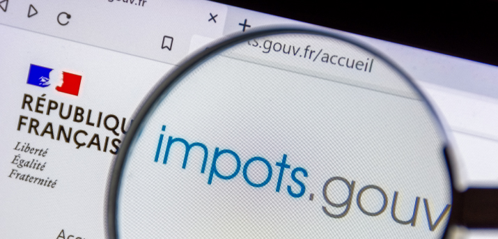 paged'accueil du site des impôts