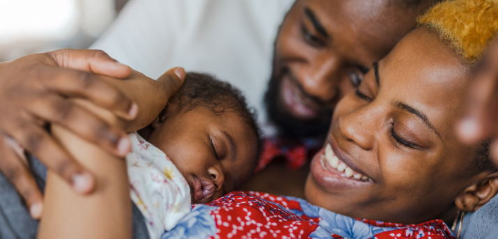 parents avec un bébé
