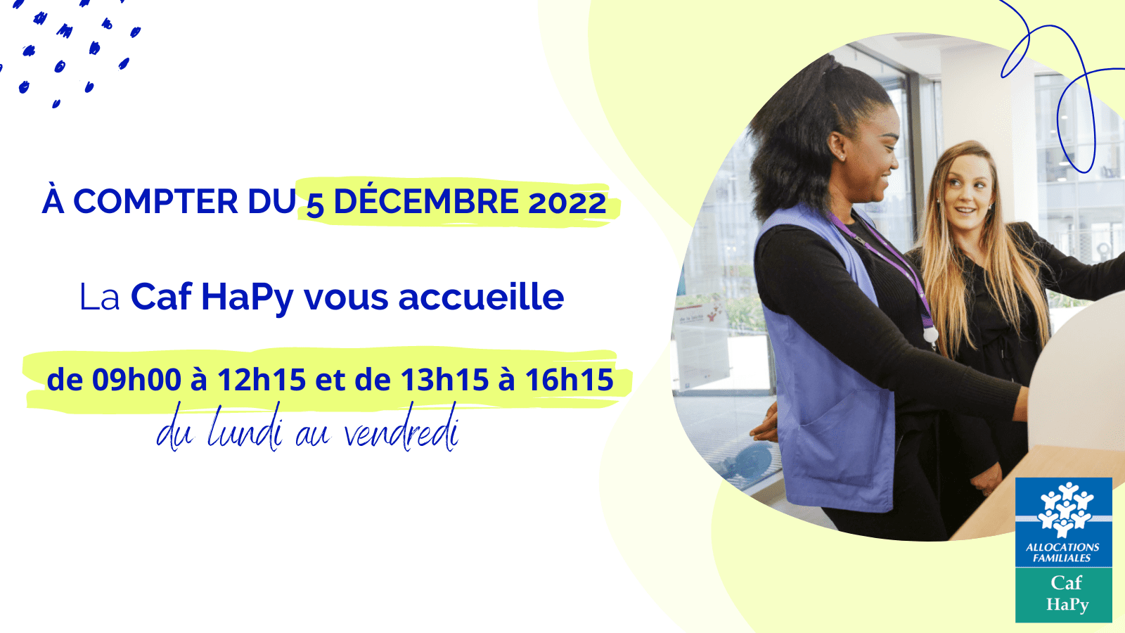 Votre Caf HaPy vous accueille