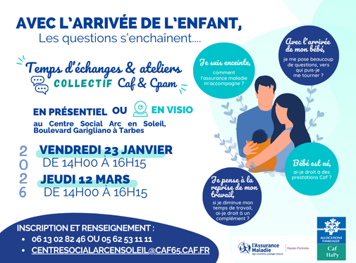 arrivée d'un enfant dates