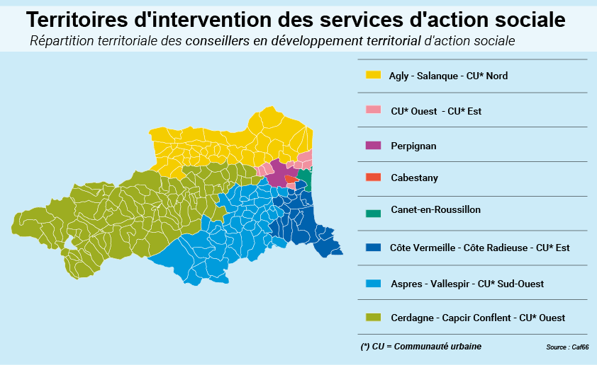 Cartographie des territoires