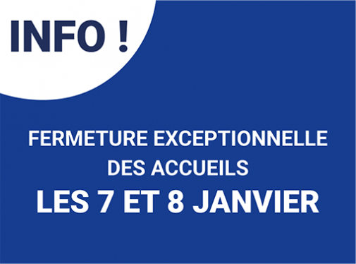 fermeture exceptionnelle