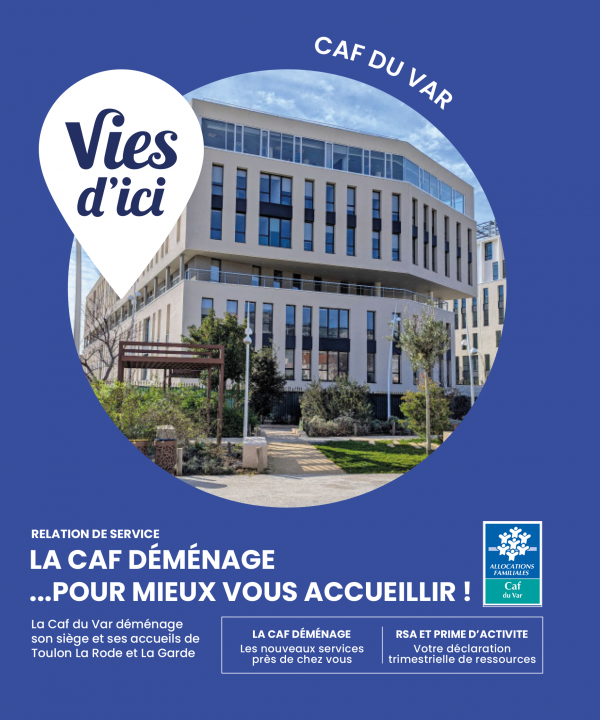 La Caf déménage pour mieux vous accueillir