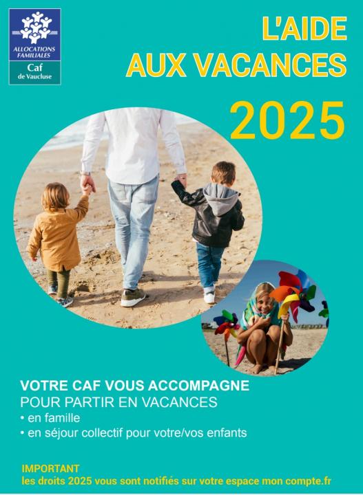 Aide aux vacances familiales et enfants 2025
