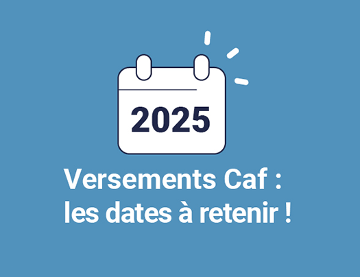 Calendrier des versements de vos aides en 2025