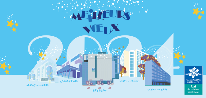 Sites de la Caf de la Seine-Saint-Denis en illustration