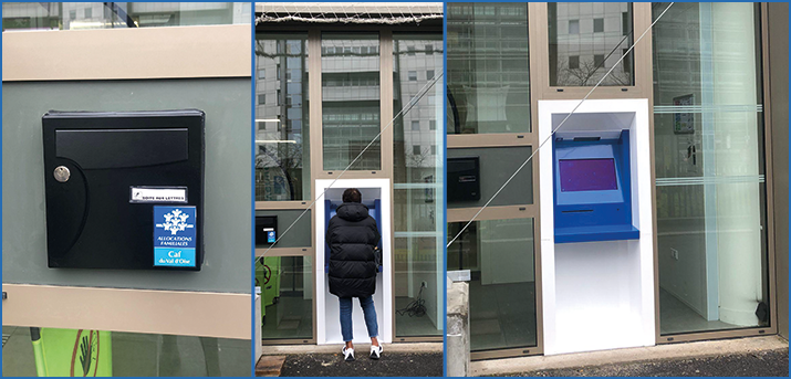 Installation d'une borne en libre accès sur Cergy