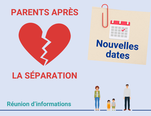 Nouvelles dates : Parents après la séparation