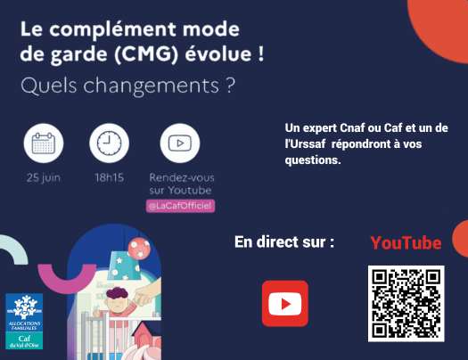 Webinaire : Le complément mode de garde (CMG) évolue !