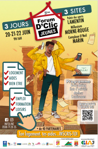 Le forum D'Clic Jeunes cette année est tout près de chez toi !