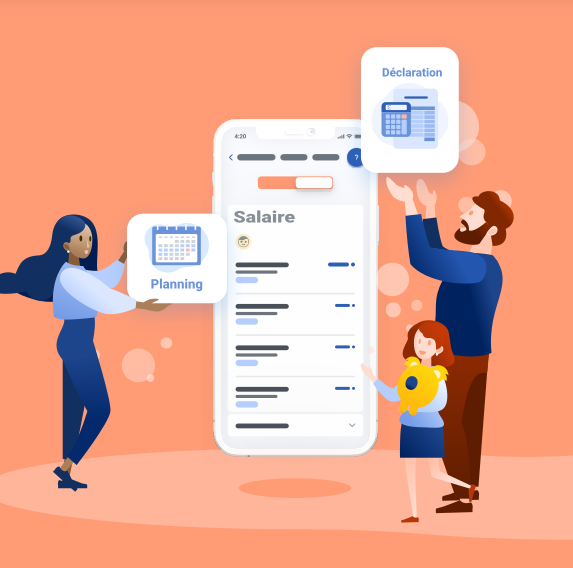Vous êtes parents et vous employez un assistant maternel ? Faciliter davantage vos démarches grâce à l'application mobile Mon Pajemploi au quotidien !