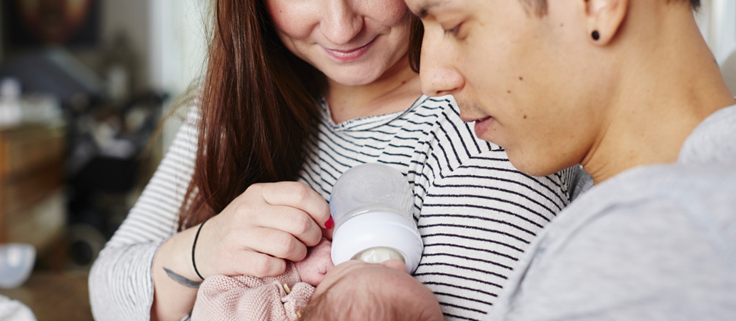 Introduire le biberon dans l'allaitement maternel