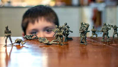 la guerre et les enfants