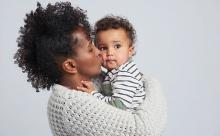 Une mère avec son enfant 