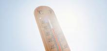 thermomètre au soleil