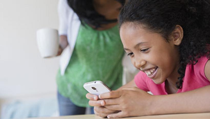 les enfants sur les écrans