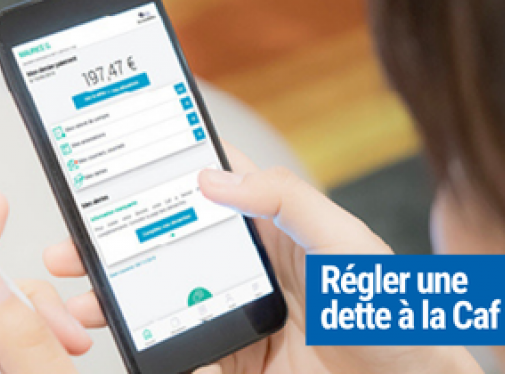 Régler une dette à la Caf